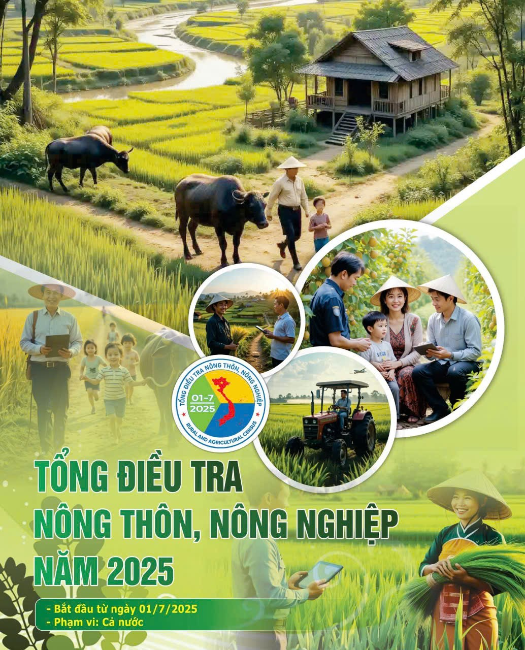 TỔNG ĐIỀU TRA NÔNG THÔN, NÔNG NGHIỆP 2025